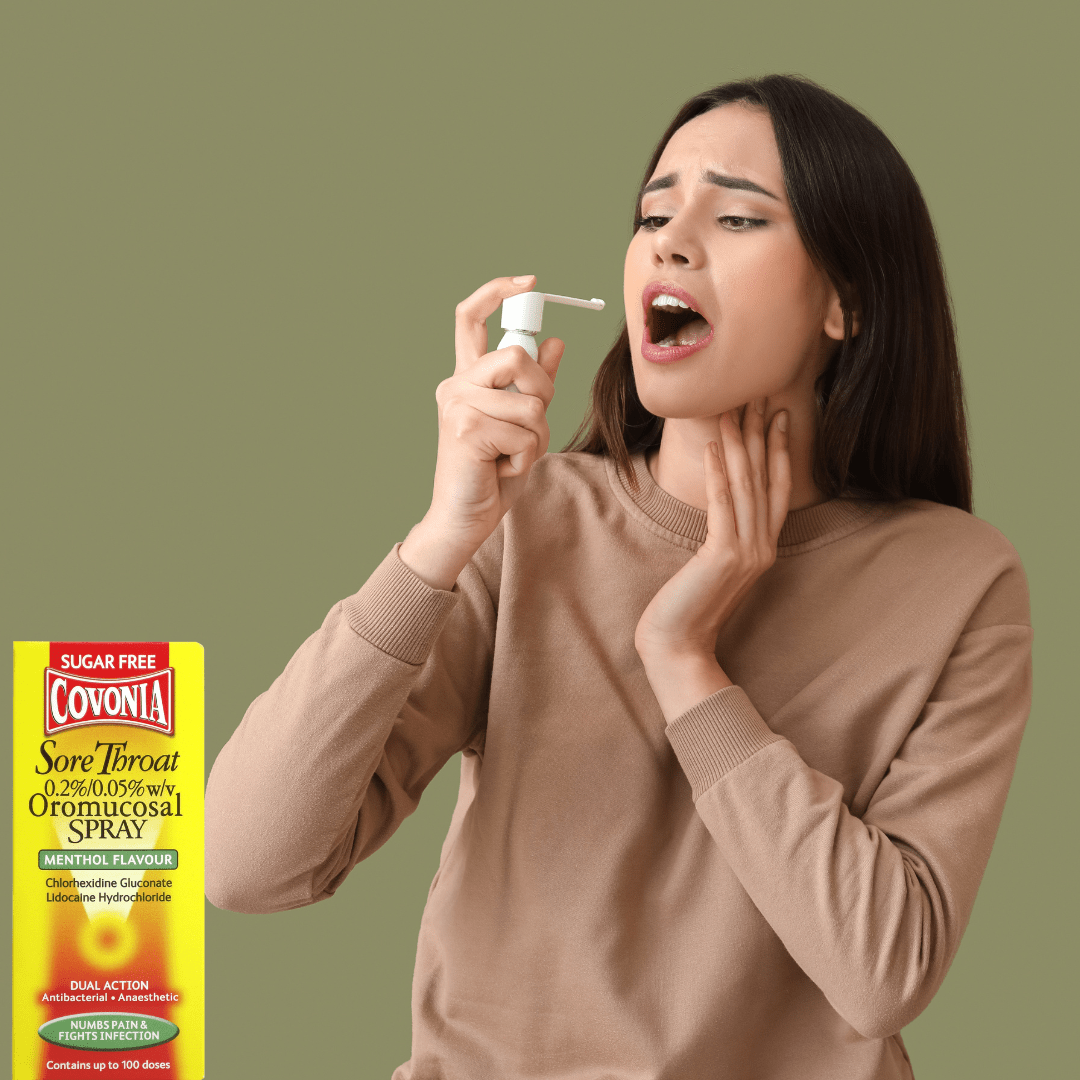 Look Alyfe Covonia Sore Throat 0.2%/0.5% W/V Oromucosal Spray - 30ml