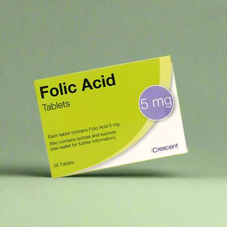 Look Alyfe Crescent 5mg Folic Acid - 28 Tablets