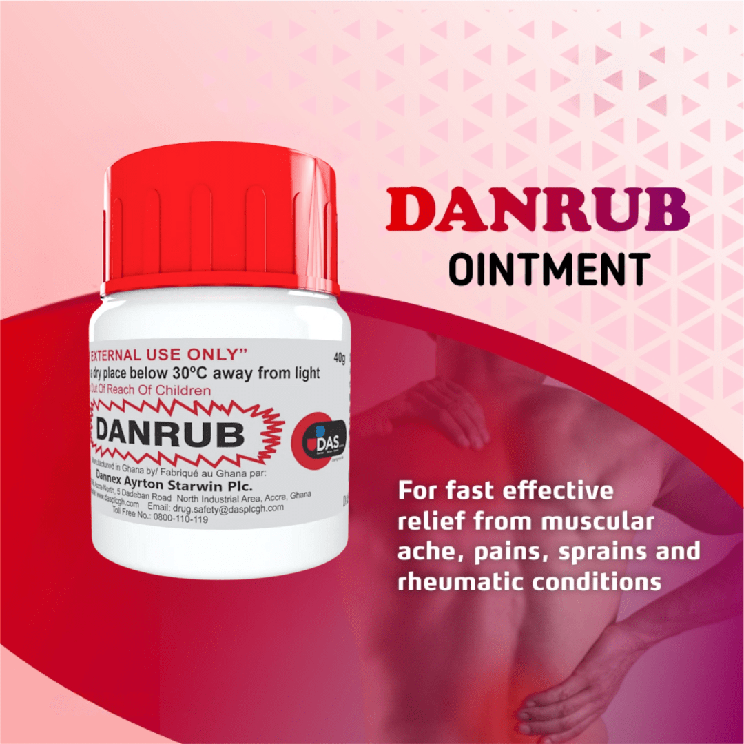 Look Alyfe Dannex Danrub Pain Relief Ointment - 40g