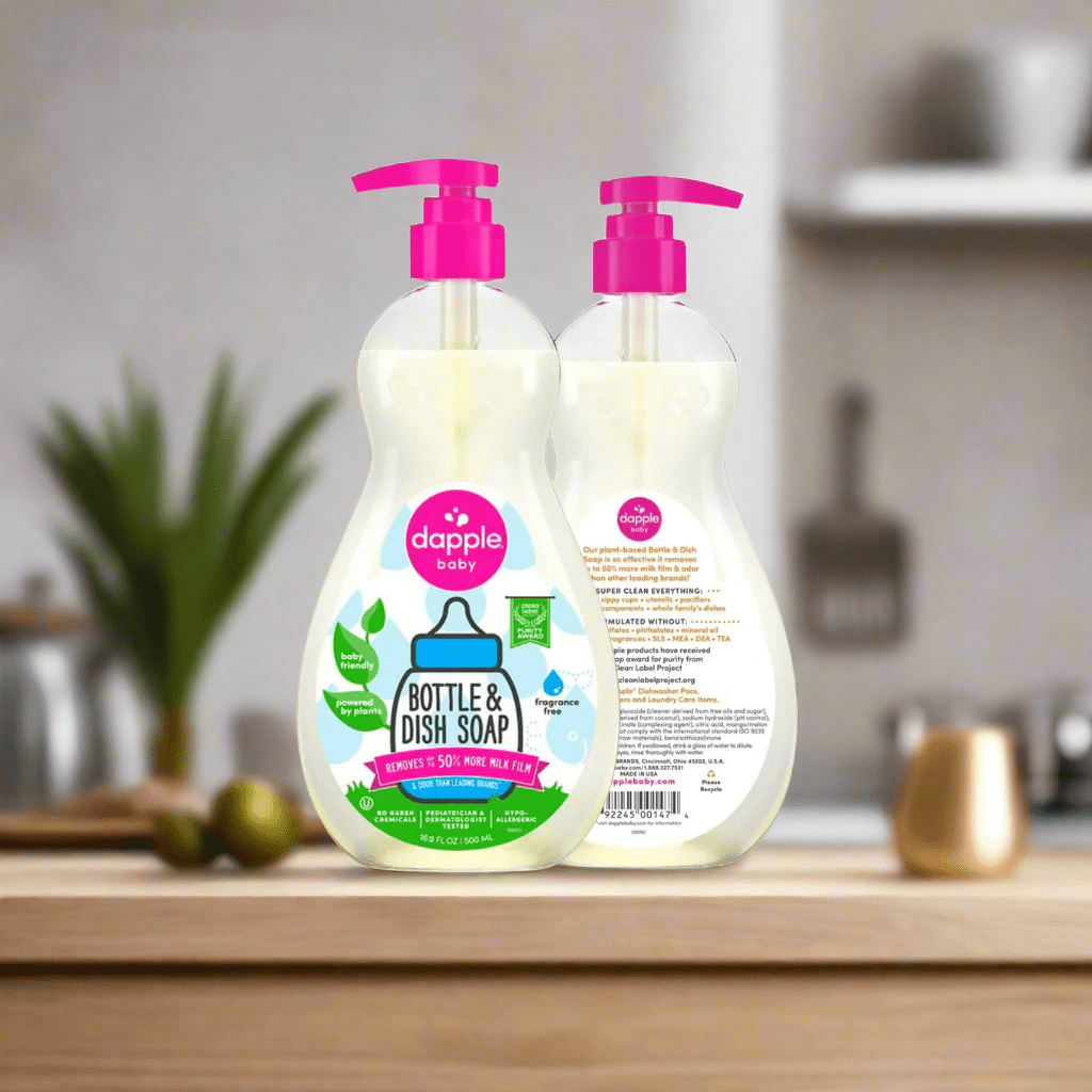 Look Alyfe Dapple Baby Bottle and Dish Soap - 500ml