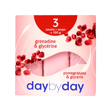 Look Alyfe Day by Day 3-Pieces Soap with Pomegranate And Glycerine - 300g