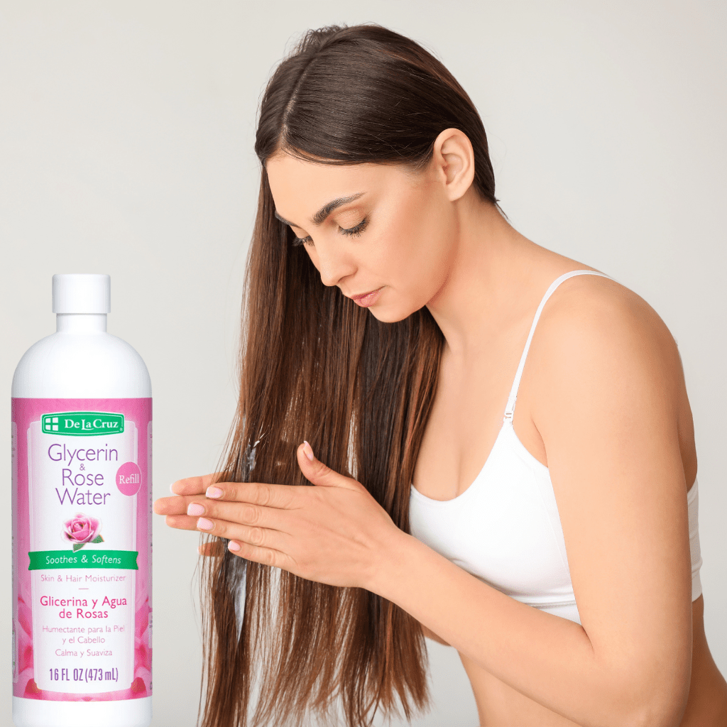 Look Alyfe De La Cruz Rose Water and Glycerin Moisturizer for Skin & Hair - 236ml