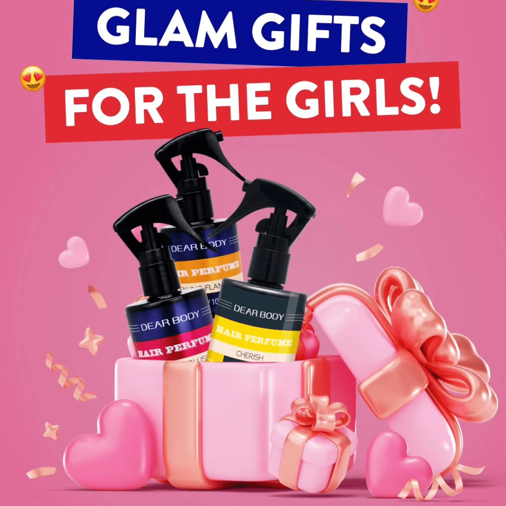 Look Alyfe Dear Body Dazzling Gleam Hair Perfume Spray - 100ml