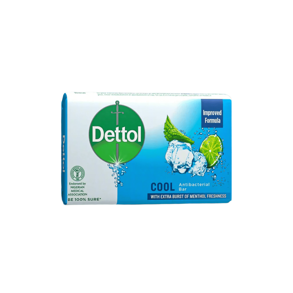 Look Alyfe Dettol Cool Menthol Anti-Bacterial Bar Soap - 160g