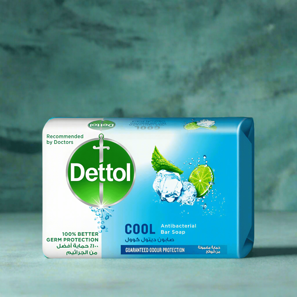 Look Alyfe Dettol Cool Menthol Anti-Bacterial Bar Soap - 160g