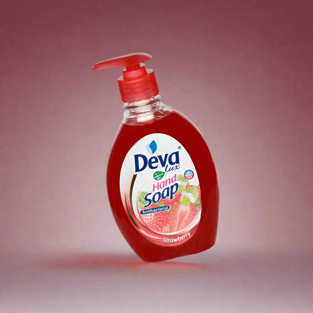 Look Alyfe Deva Lux Strawberry Anti-Bacterial Hand Liquid Soap - 350ml