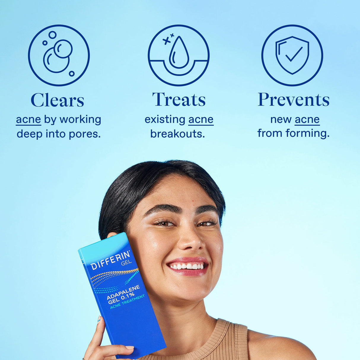 Look Alyfe Differin Acne Treatment Gel with 0.1% Adapalene - 15g