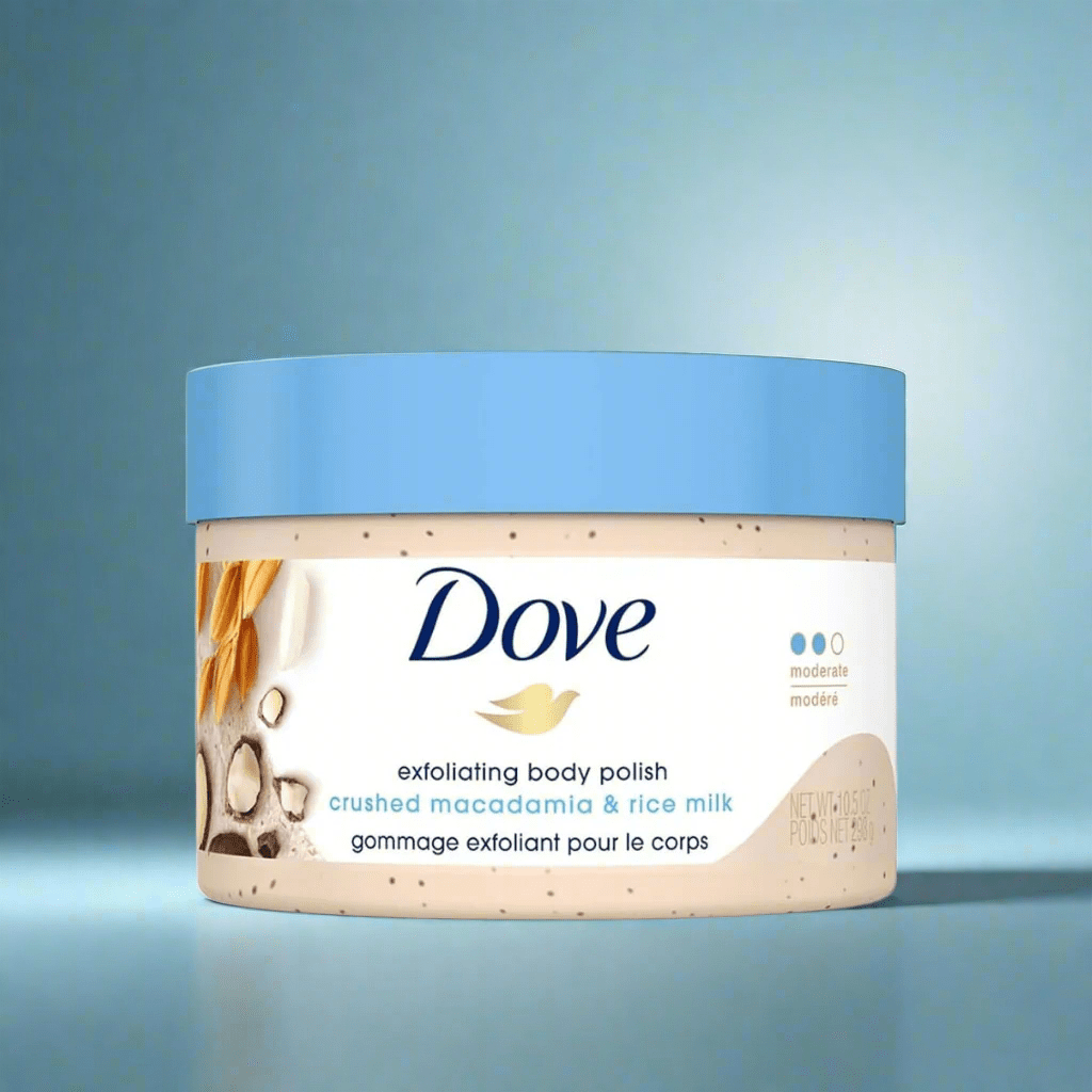 Look Alyfe Dove Macadamia & Rice Milk Exfoliating Scrub - 225ml