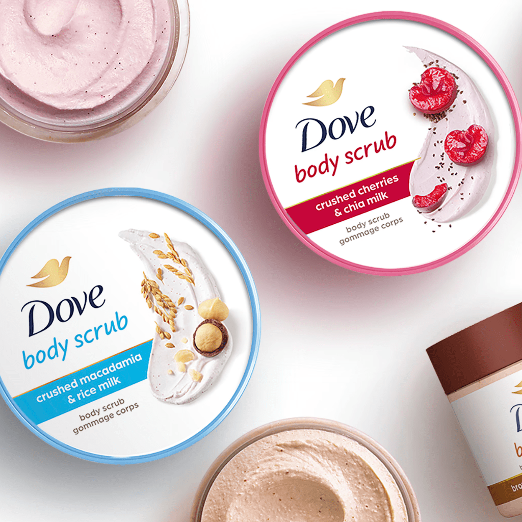 Look Alyfe Dove Macadamia & Rice Milk Exfoliating Scrub - 225ml