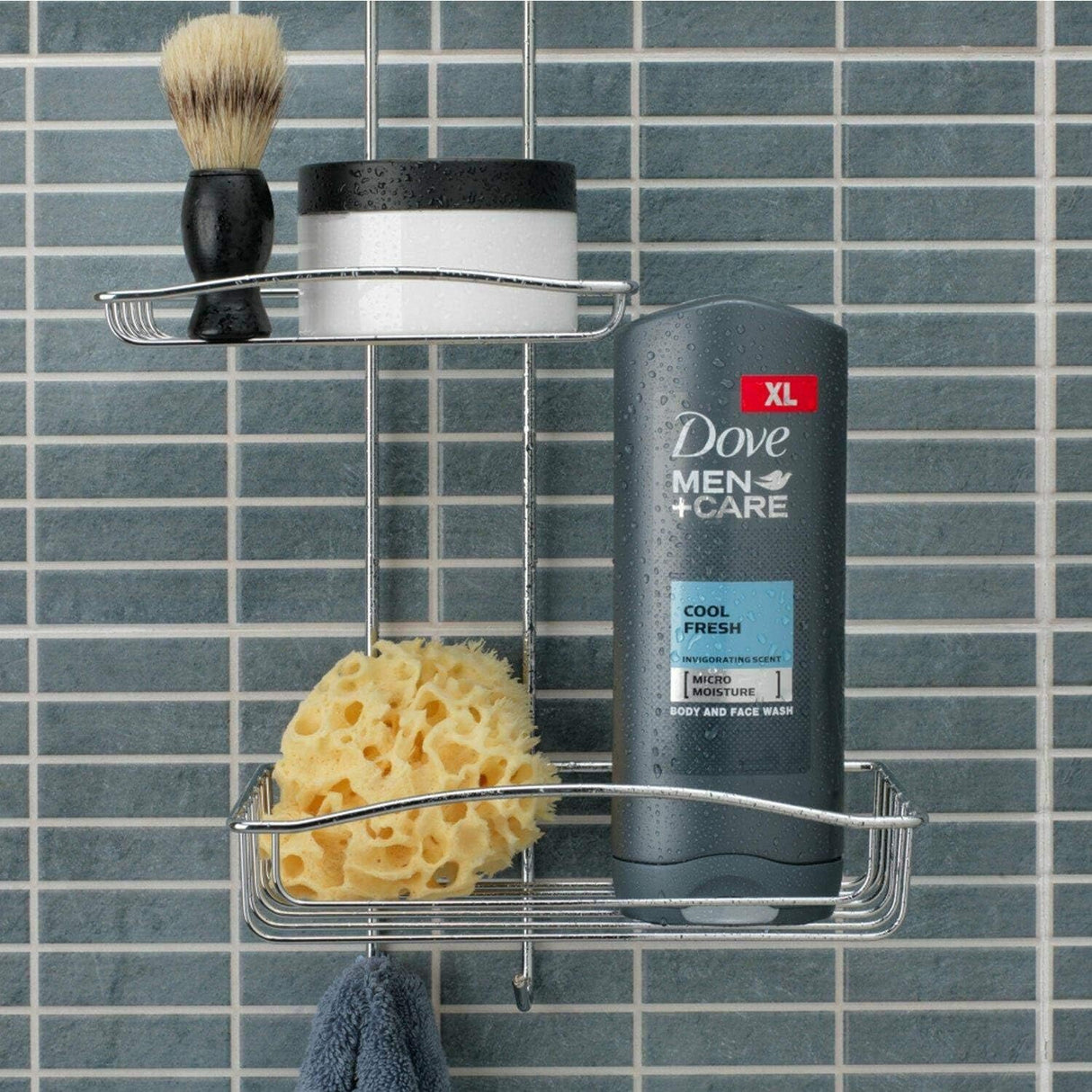 Look Alyfe Dove Men + Care Cool Fresh Micro Moisture Body & Face Wash - 400ml