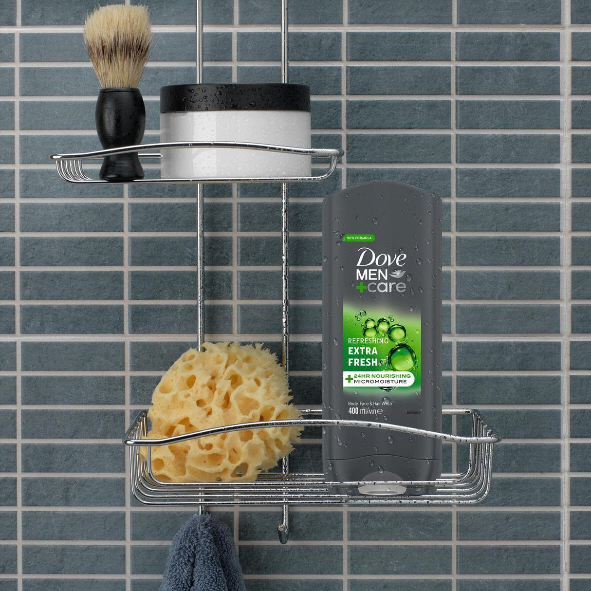 Look Alyfe Dove Men + Care Extra Fresh Body & Face Wash - 400ml