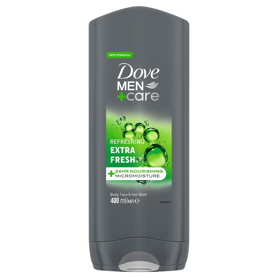 Look Alyfe Dove Men + Care Extra Fresh Body & Face Wash - 400ml