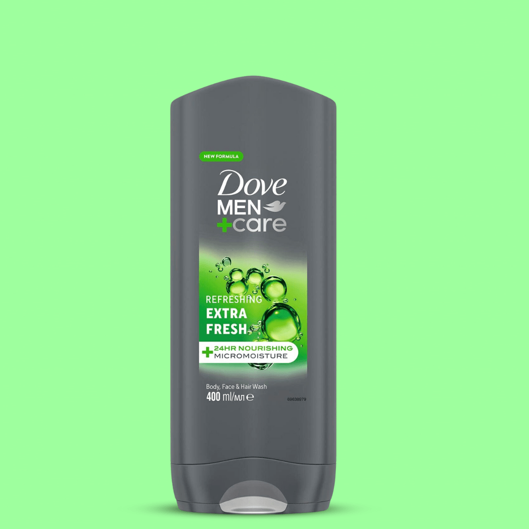Look Alyfe Dove Men + Care Extra Fresh Body & Face Wash - 400ml