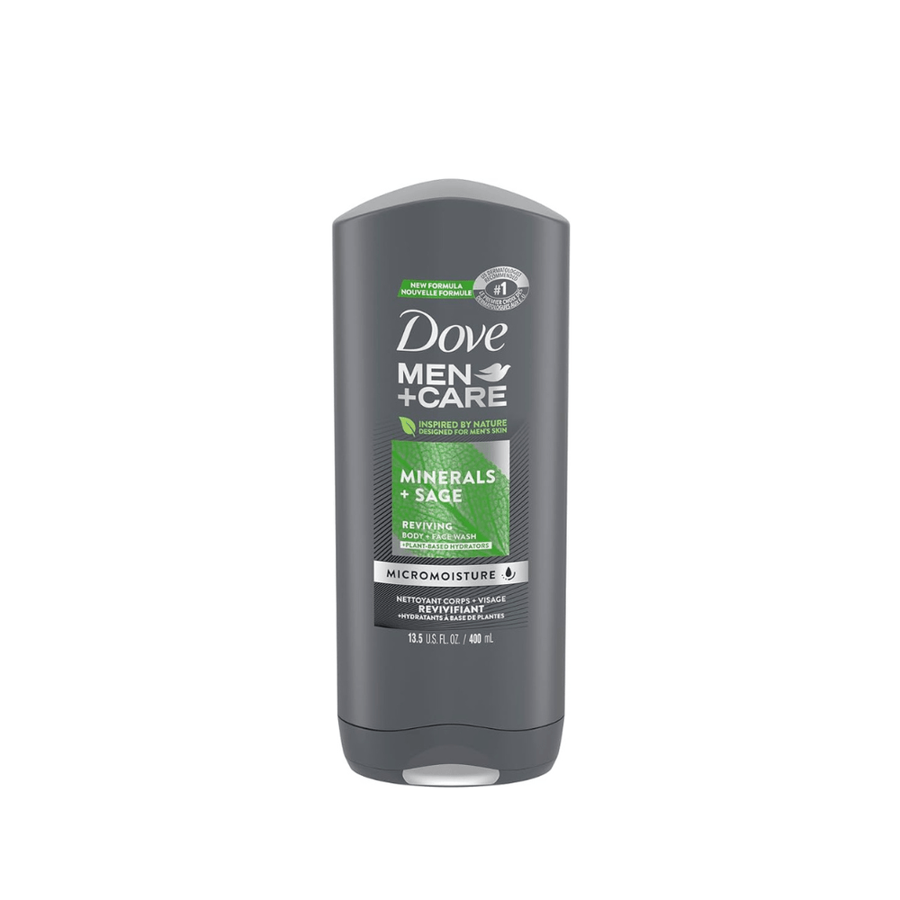 Look Alyfe Dove Men+Care Reviving Body Face & Hair Wash - 400ml