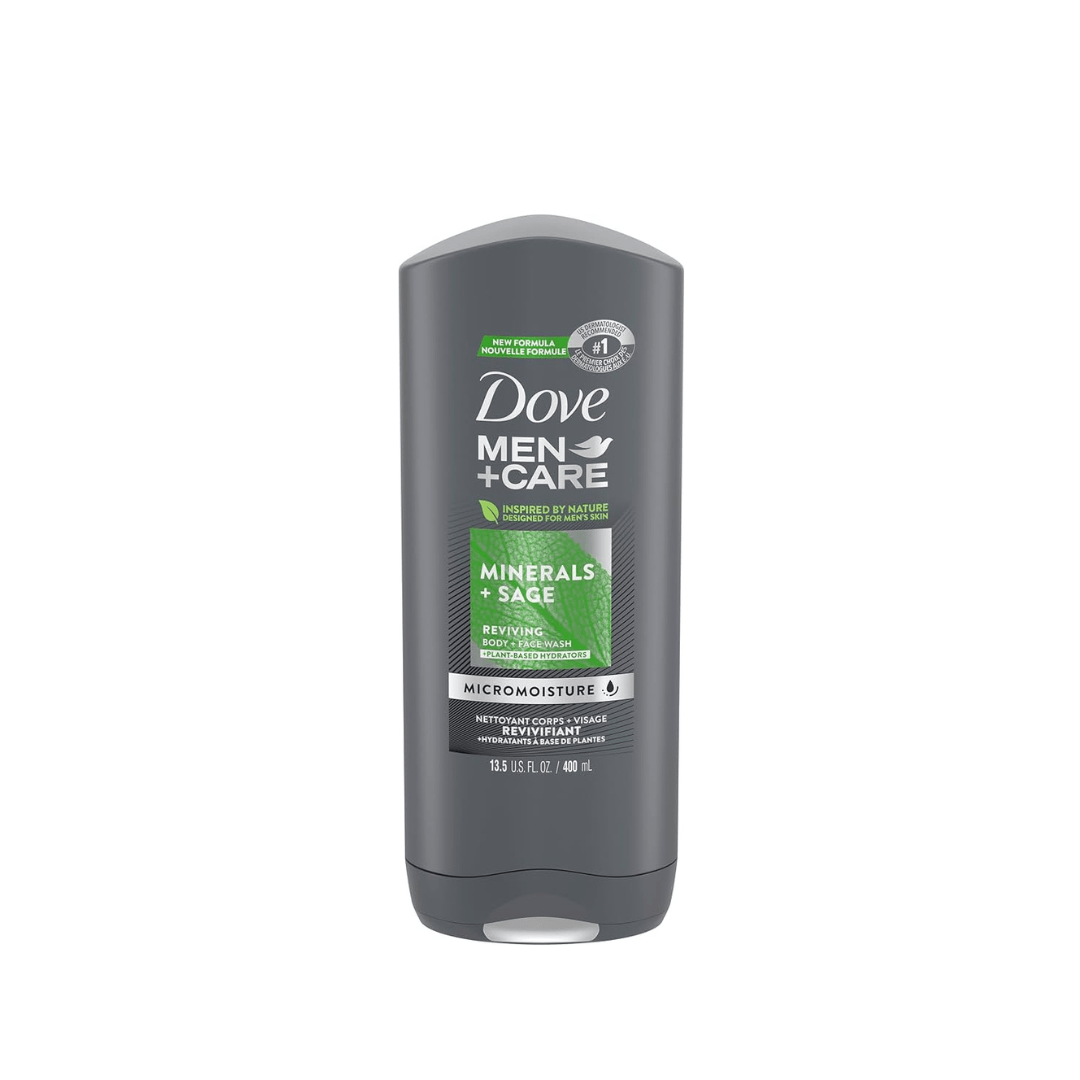 Look Alyfe Dove Men+Care Reviving Body Face & Hair Wash - 400ml