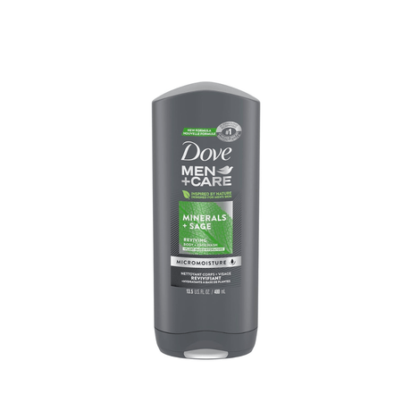 Look Alyfe Dove Men+Care Reviving Body Face & Hair Wash - 400ml
