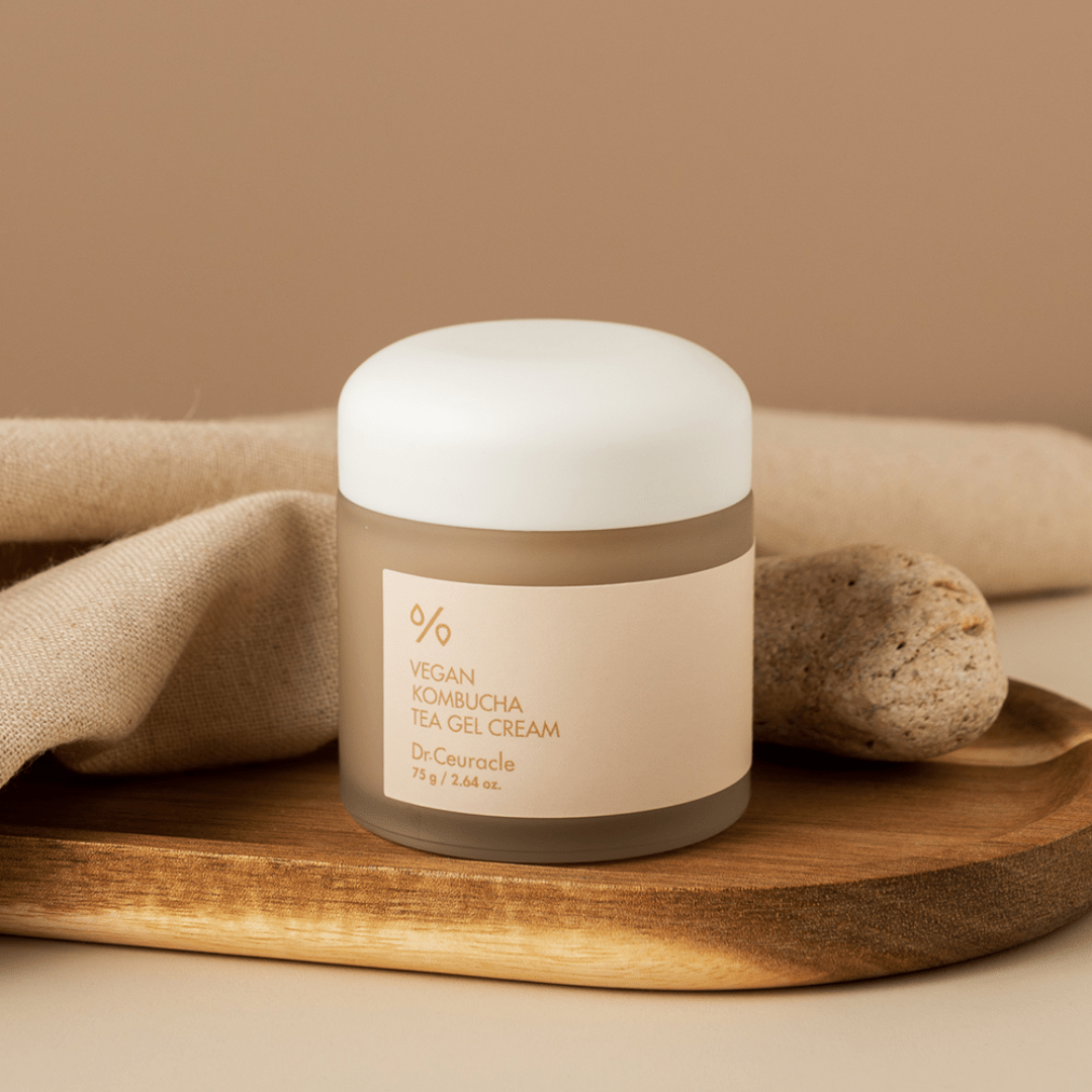 Look Alyfe Dr. Ceuracle Vegan Kombucha Tea Gel Cream+Essence - 75g