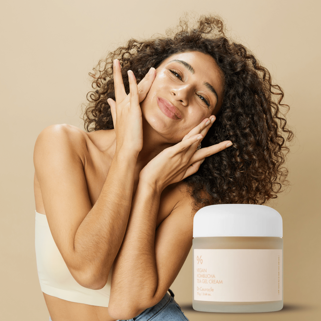 Look Alyfe Dr. Ceuracle Vegan Kombucha Tea Gel Cream+Essence - 75g