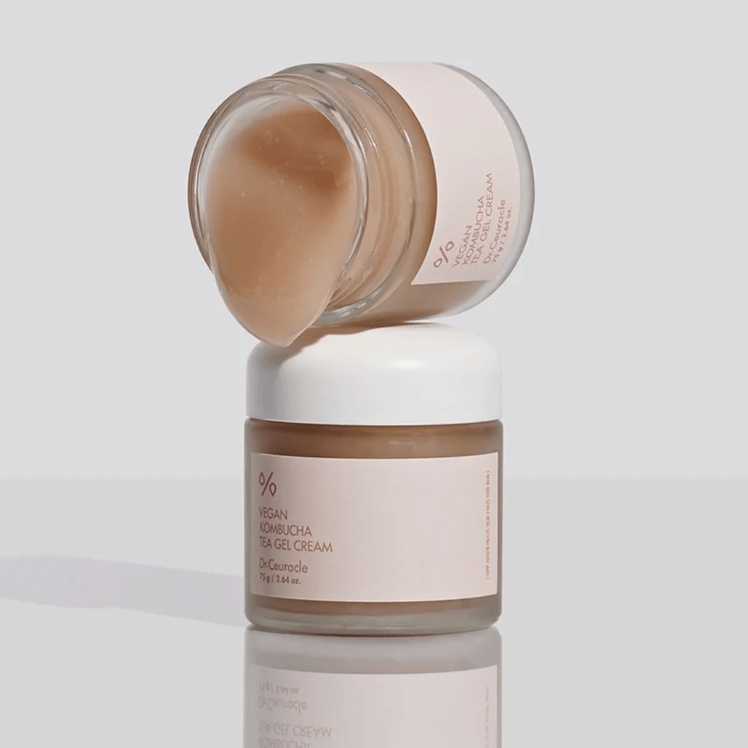 Look Alyfe Dr. Ceuracle Vegan Kombucha Tea Gel Cream+Essence - 75g