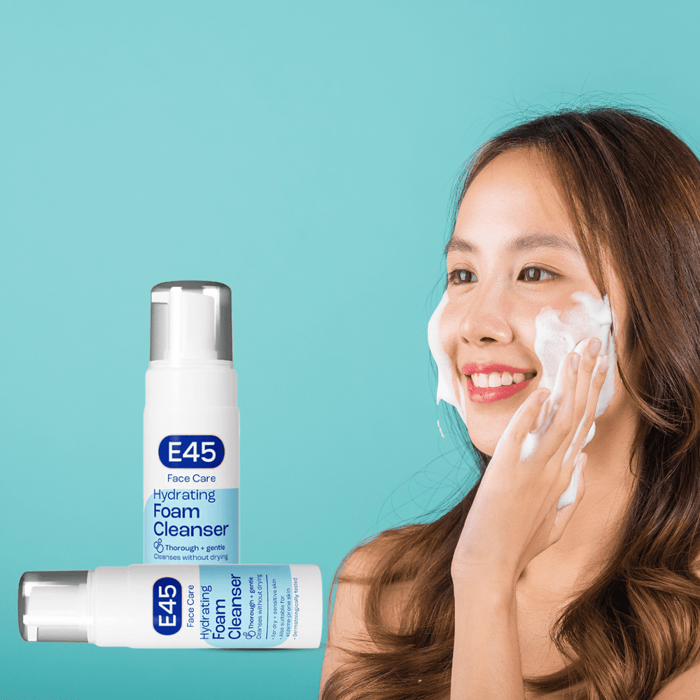 Look Alyfe E45 Hydrating Face Foaming Cleanser - 150ml