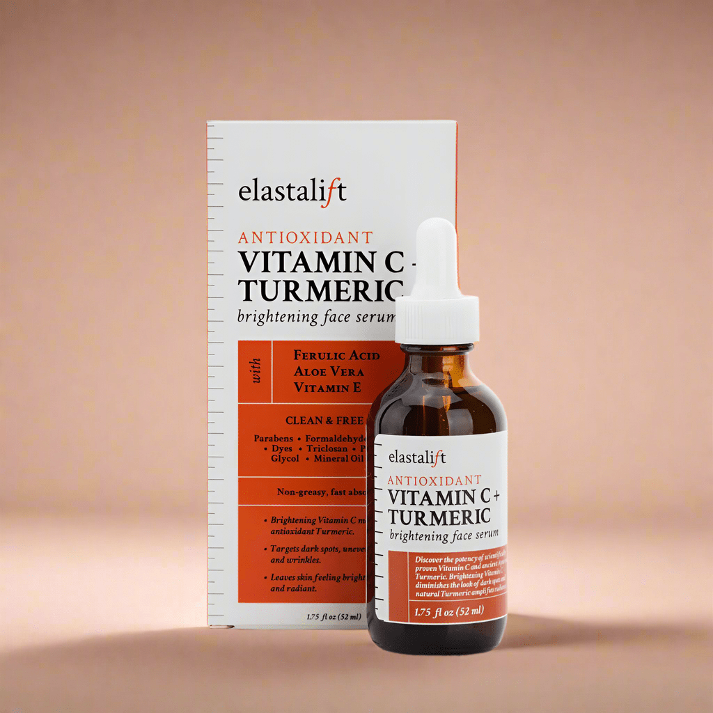 Look Alyfe Elastalift Vitamin C + Turmeric Oil Brightening Anti Aging Facial Serum Face Serum - 52ml