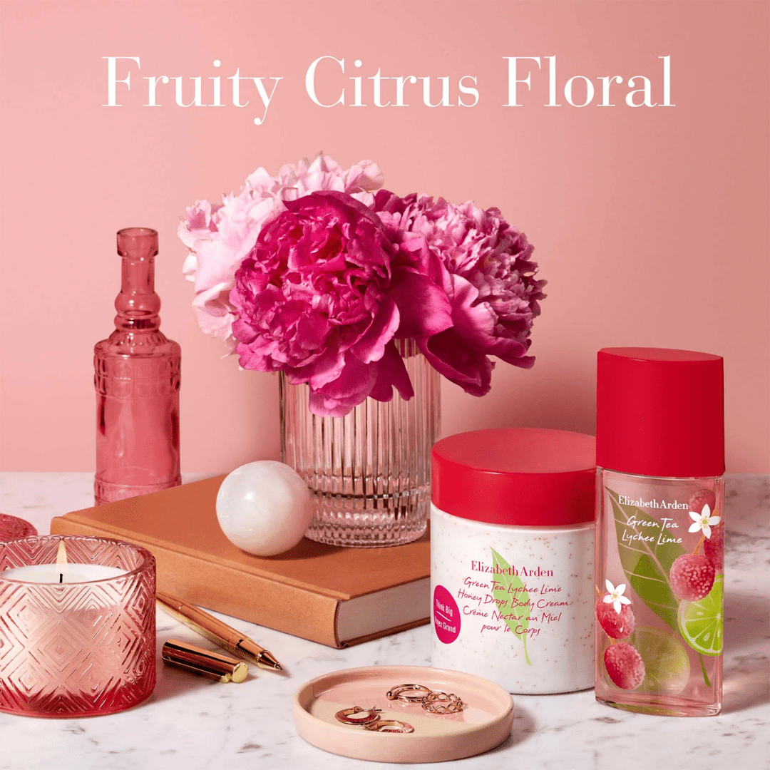 Look Alyfe Elizabeth Arden Green Tea Lychee Lime Honey Drops Body Cream - 100ml