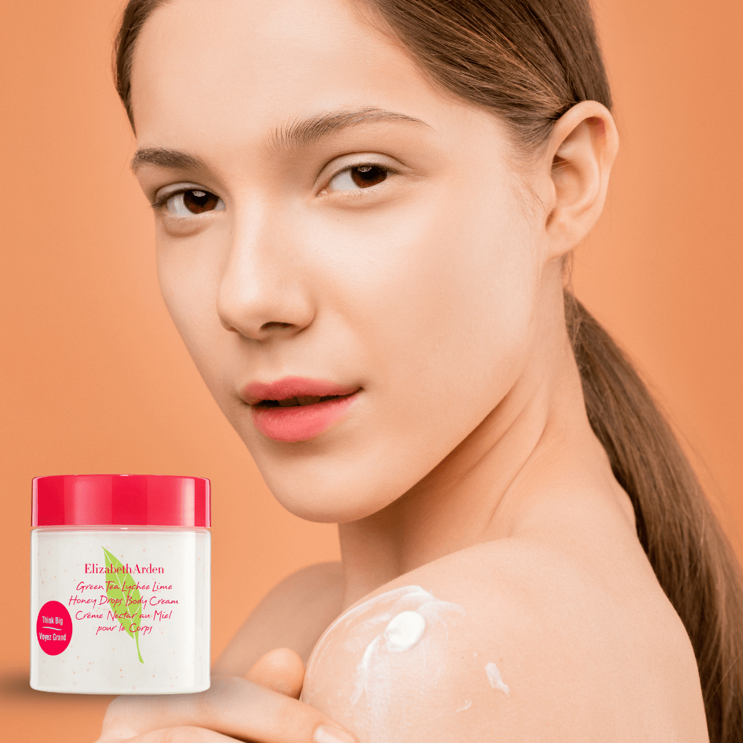 Look Alyfe Elizabeth Arden Green Tea Lychee Lime Honey Drops Body Cream - 100ml