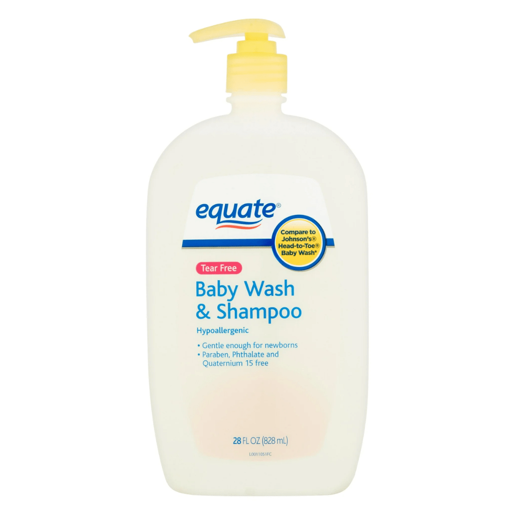 Look Alyfe Equate Tear-Free Baby Wash & Shampoo - 828ml