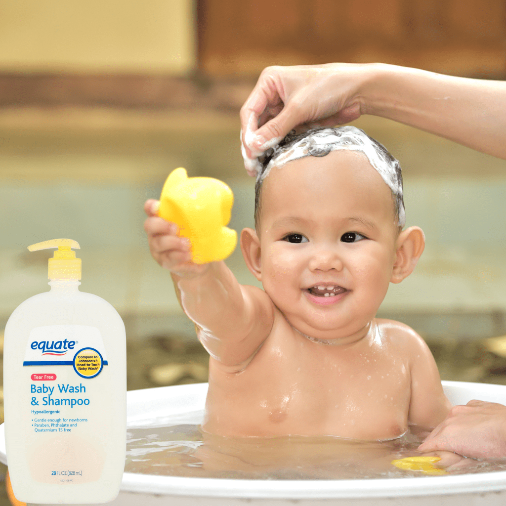 Look Alyfe Equate Tear-Free Baby Wash & Shampoo - 828ml