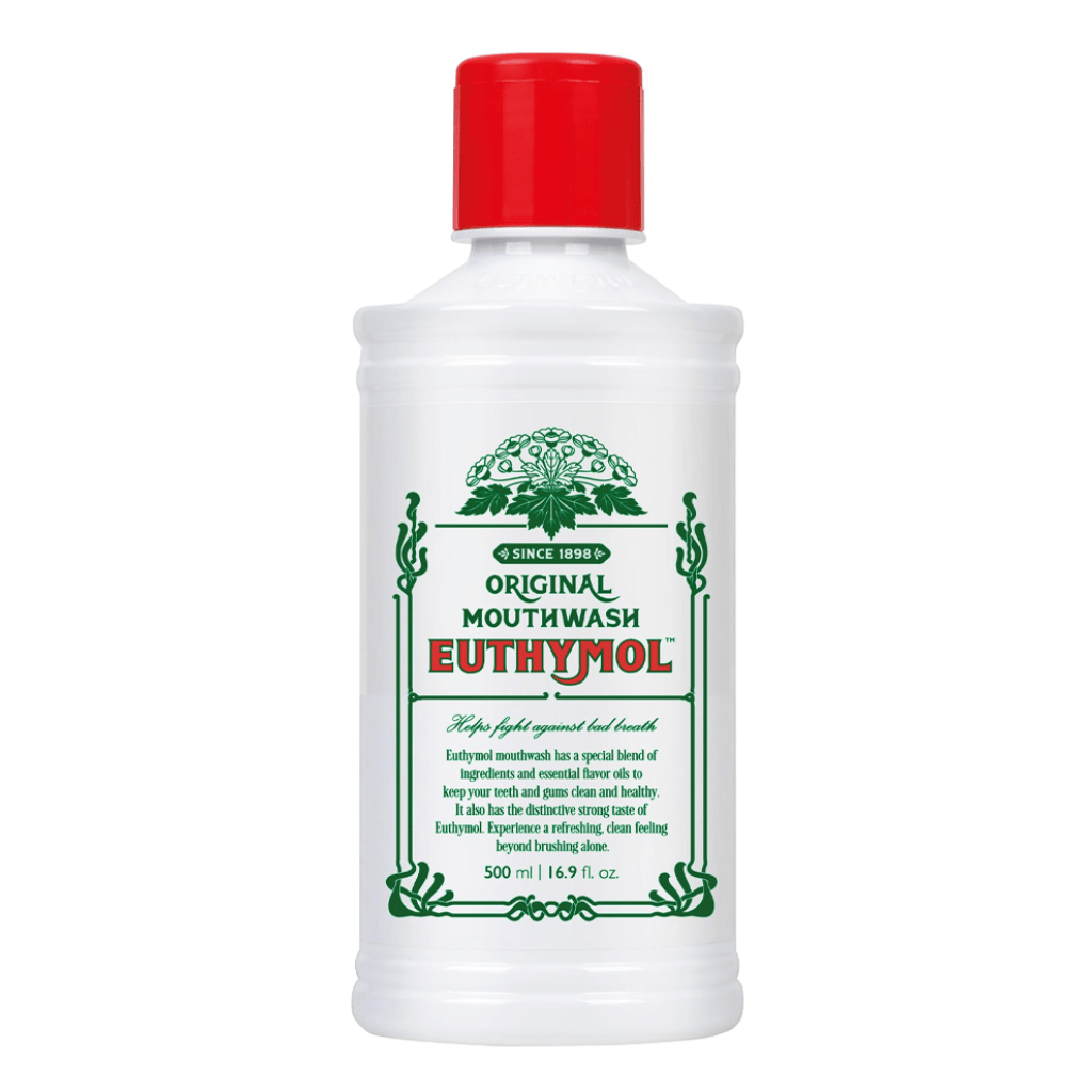 Look Alyfe Euthymol Alcohol-Free Original Mouthwash - 500ml