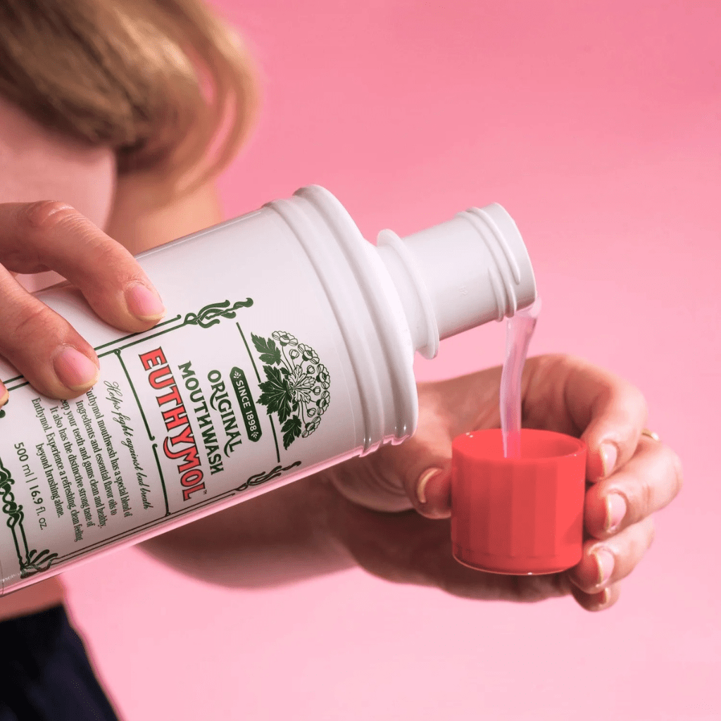 Look Alyfe Euthymol Alcohol-Free Original Mouthwash - 500ml