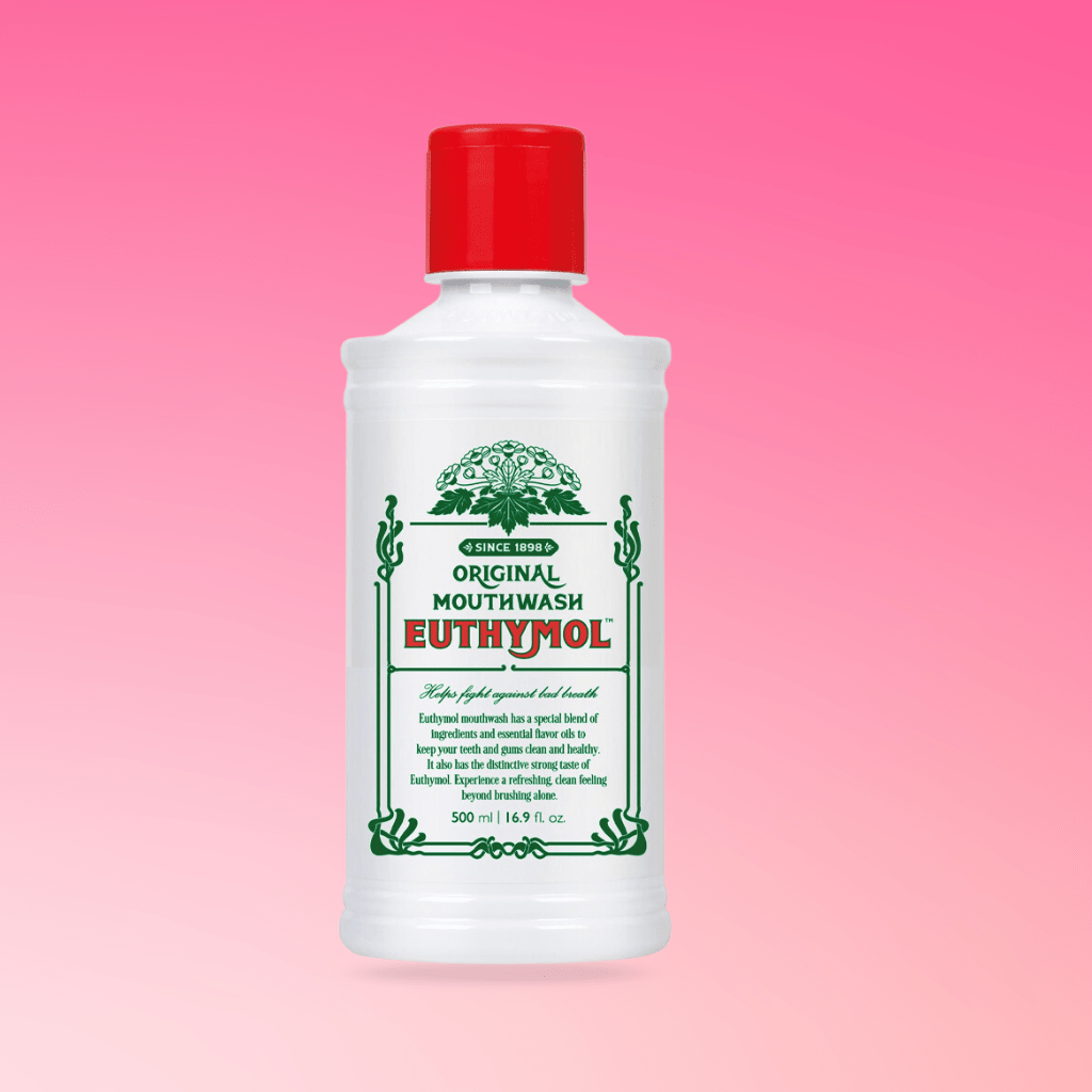 Look Alyfe Euthymol Alcohol-Free Original Mouthwash - 500ml