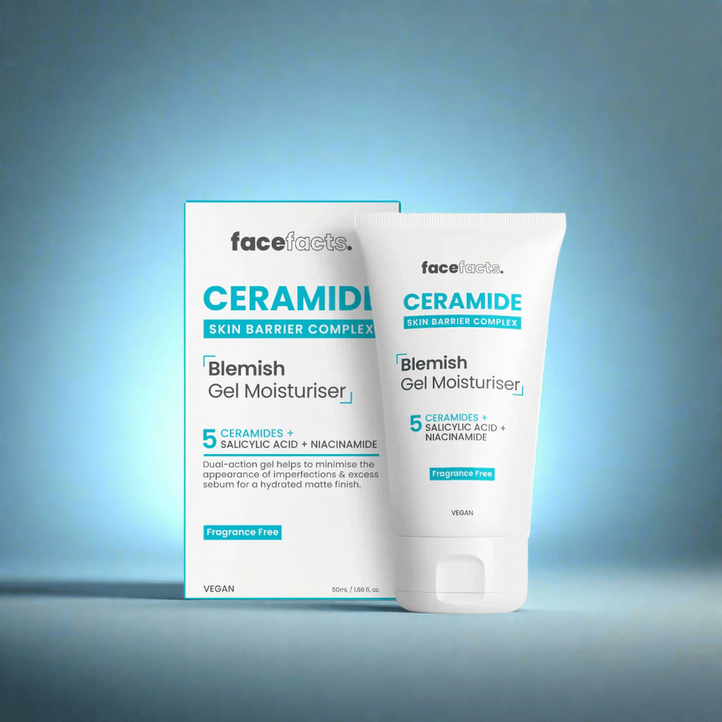 Look Alyfe Face Facts Ceramide Blemish Treatment Gel Moisturiser - 50ml