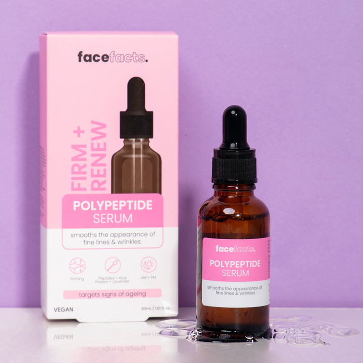Look Alyfe Face Facts Firm & Renew Polypeptide Facial Serum - 30ml