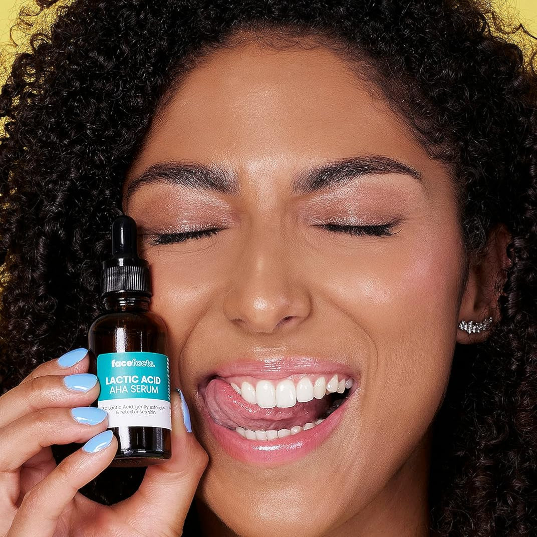 Look Alyfe Face Facts Glow & Resurface Lactic Acid Facial Serum - 30ml