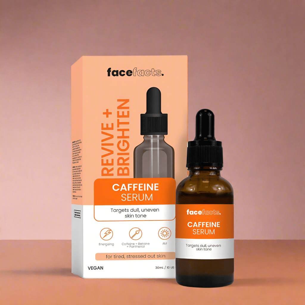 Look Alyfe Face Facts Revive & Brighten Energizing Caffeine Facial Serum - 30ml
