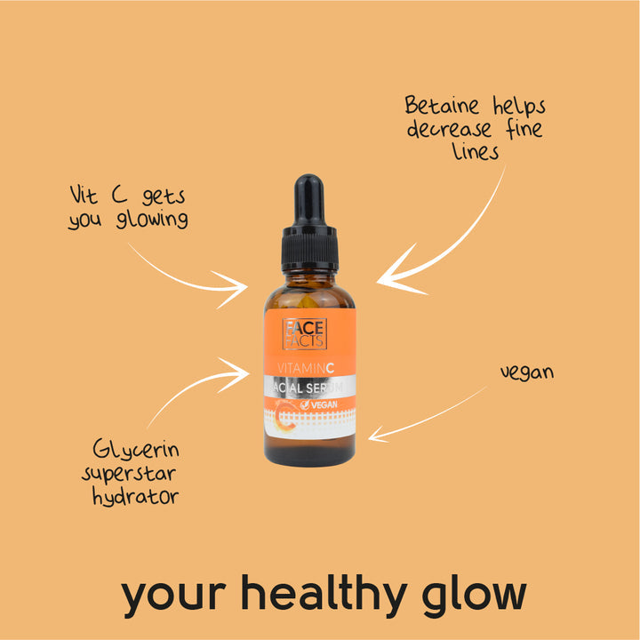 Look Alyfe Face Facts Vitamin C Brightening Facial Serum - 30ml