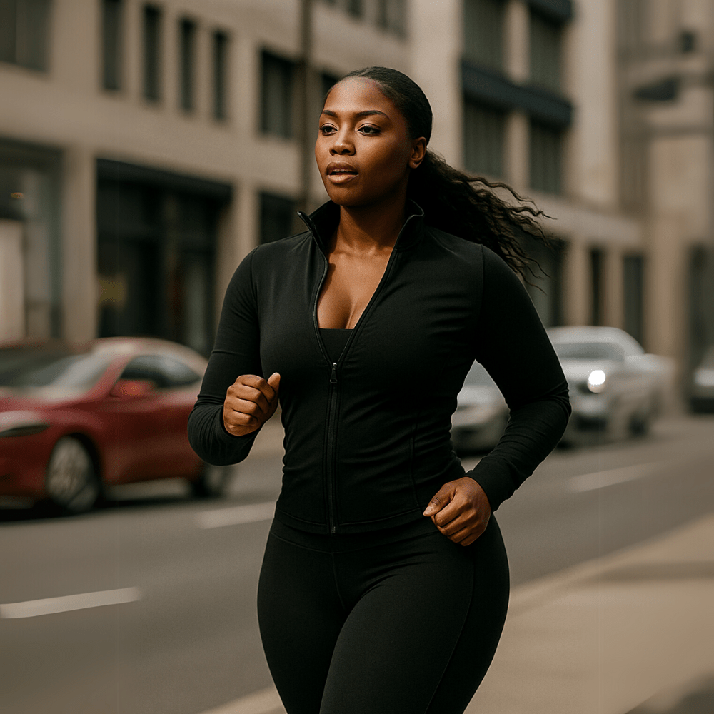 Look Alyfe FlexForm Sculpt Full Zip-Up Active Jacket