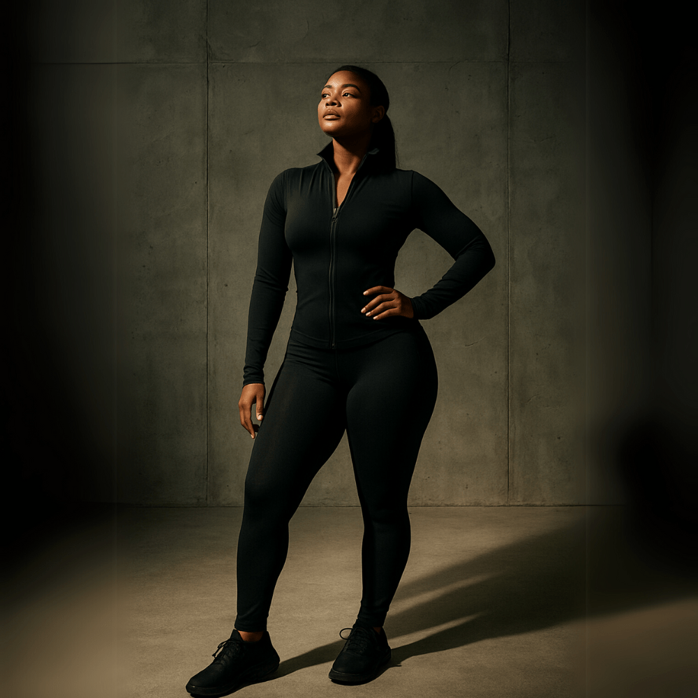 Look Alyfe FlexForm Sculpt Full Zip-Up Active Jacket