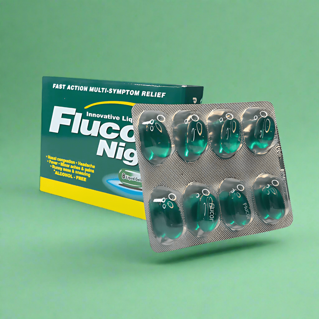 Look Alyfe Flucor Night Gel - 8 Capsules