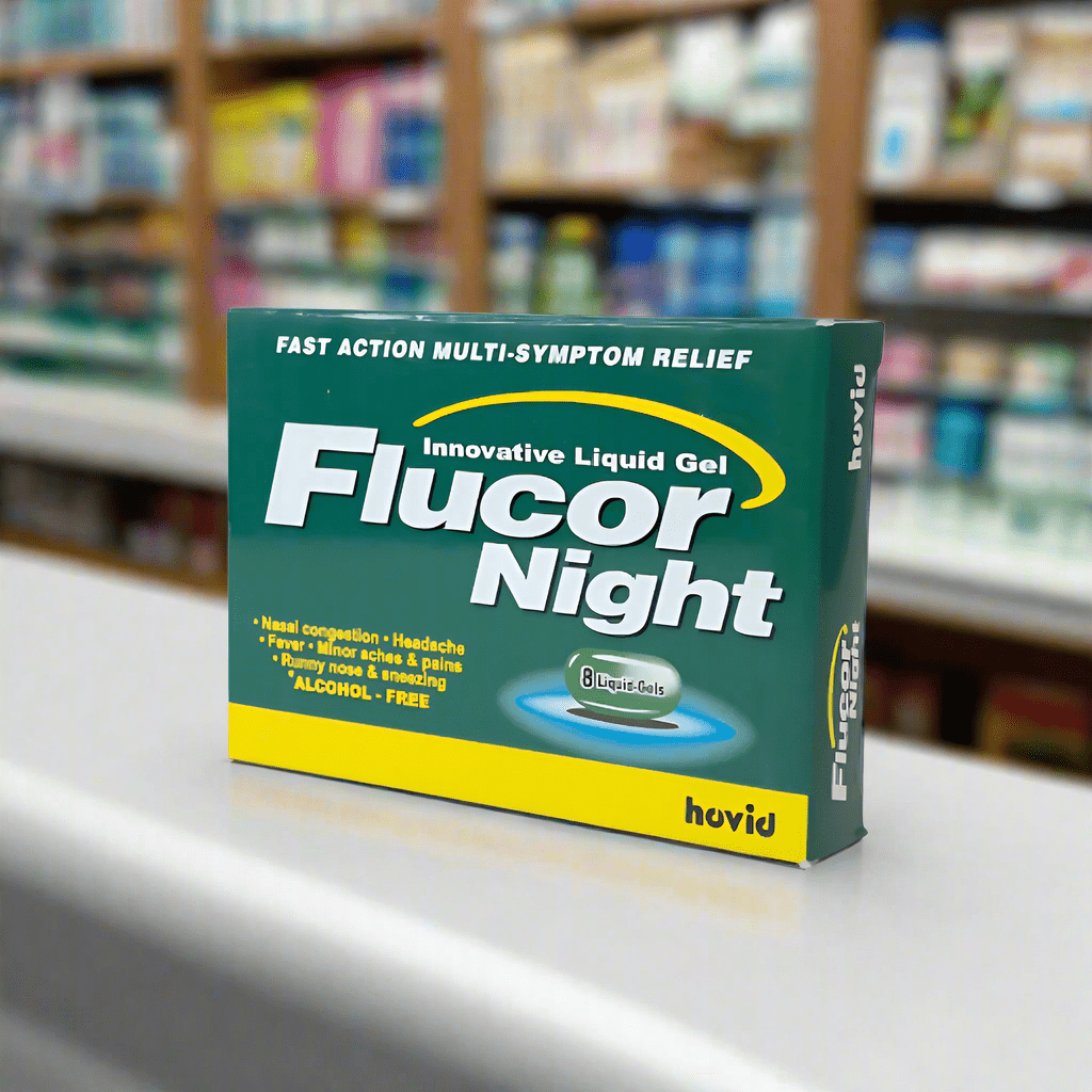 Look Alyfe Flucor Night Gel - 8 Capsules