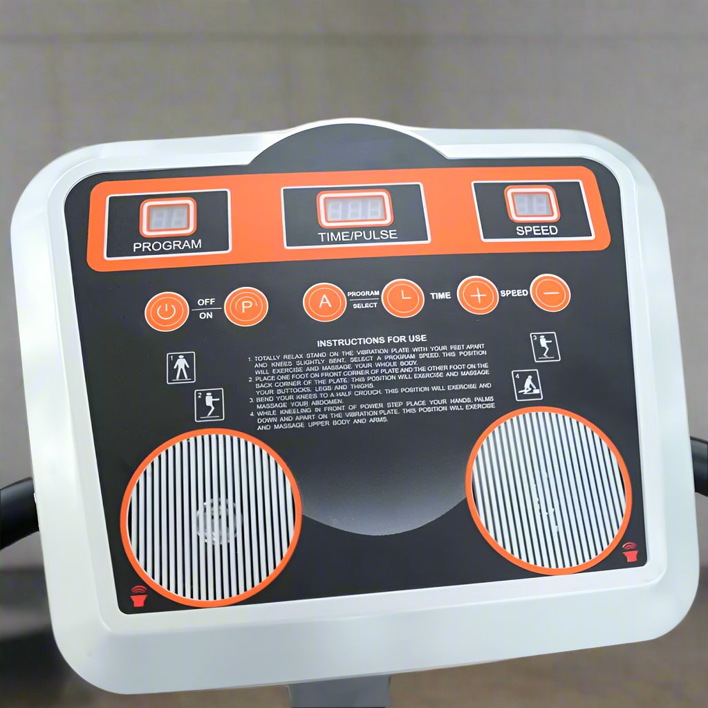 Look Alyfe Full Body Crazy Massager Standing Vibration Platform Machine with Music Panel - HM01-09VD
