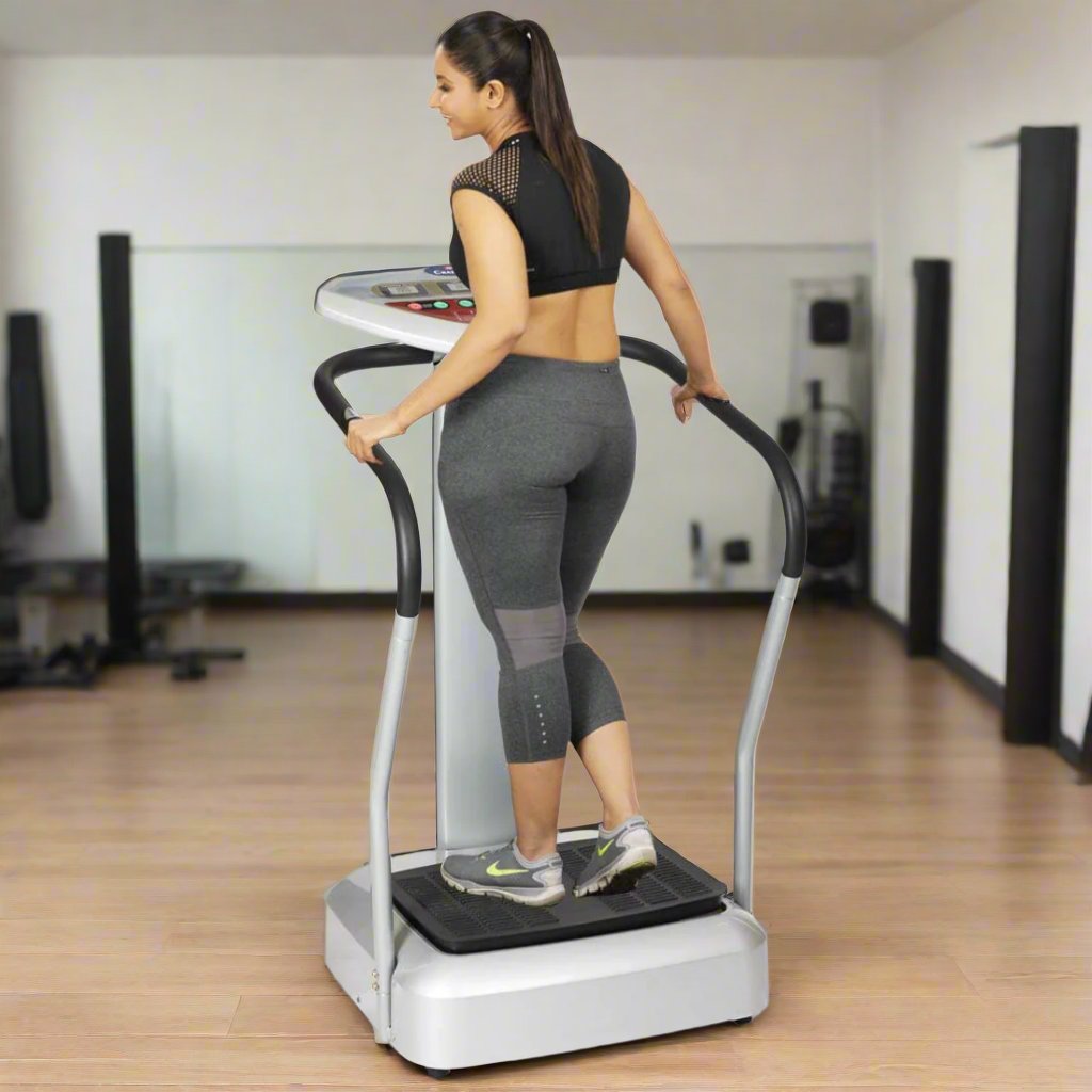 Look Alyfe Full Body Crazy Massager Standing Vibration Platform Machine with Music Panel - HM01-09VD