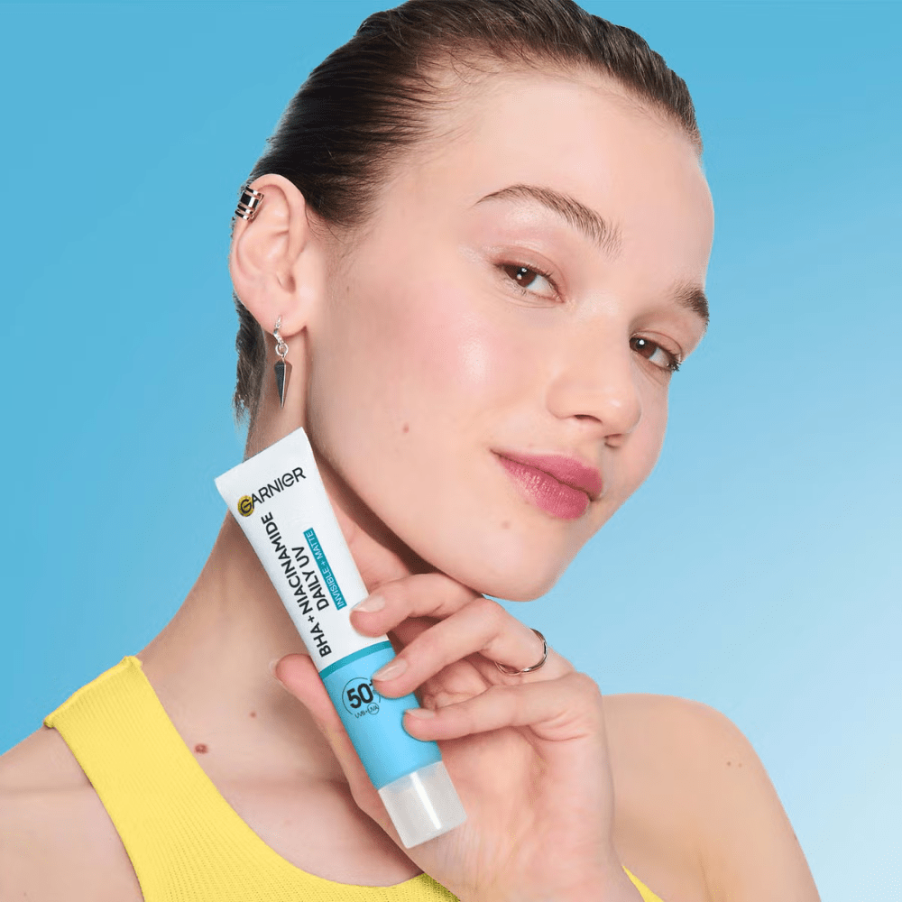 Look Alyfe Garnier BHA + Niacinamide Daily UV Anti-Imperfection Fluid SPF50+ - 40ml