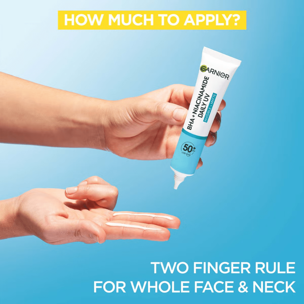 Look Alyfe Garnier BHA + Niacinamide Daily UV Anti-Imperfection Fluid SPF50+ - 40ml