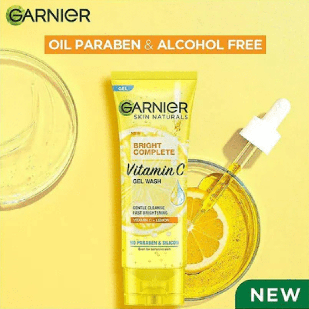 Look Alyfe Garnier Bright Complete Vitamin C Face Wash - 100ml