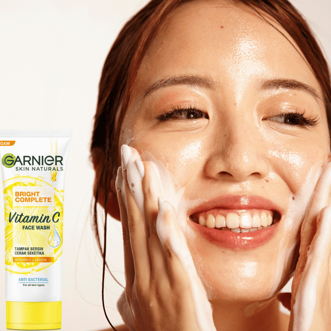 Look Alyfe Garnier Bright Complete Vitamin C Face Wash - 100ml