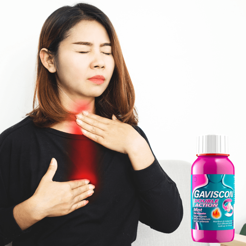 Look Alyfe Gaviscon Double Action Mint Oral Suspension - 150ml