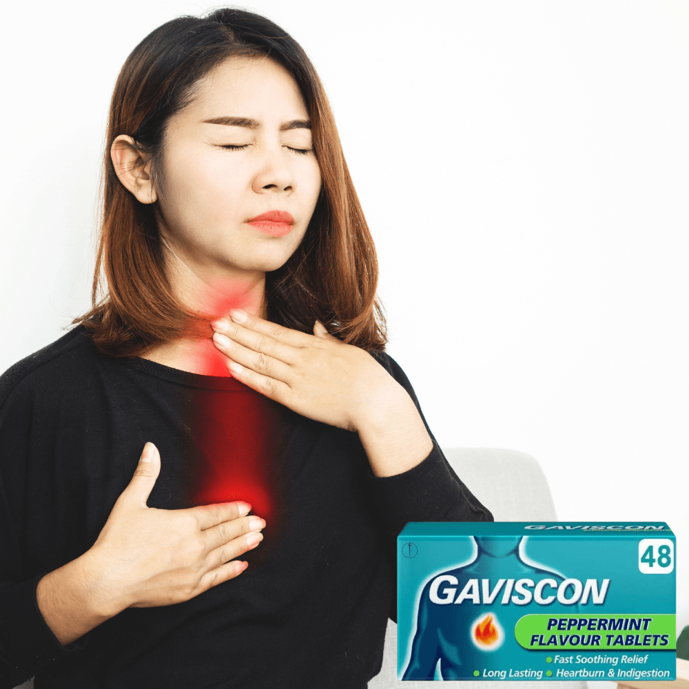 Look Alyfe Gaviscon Peppermint Flavour Tablets