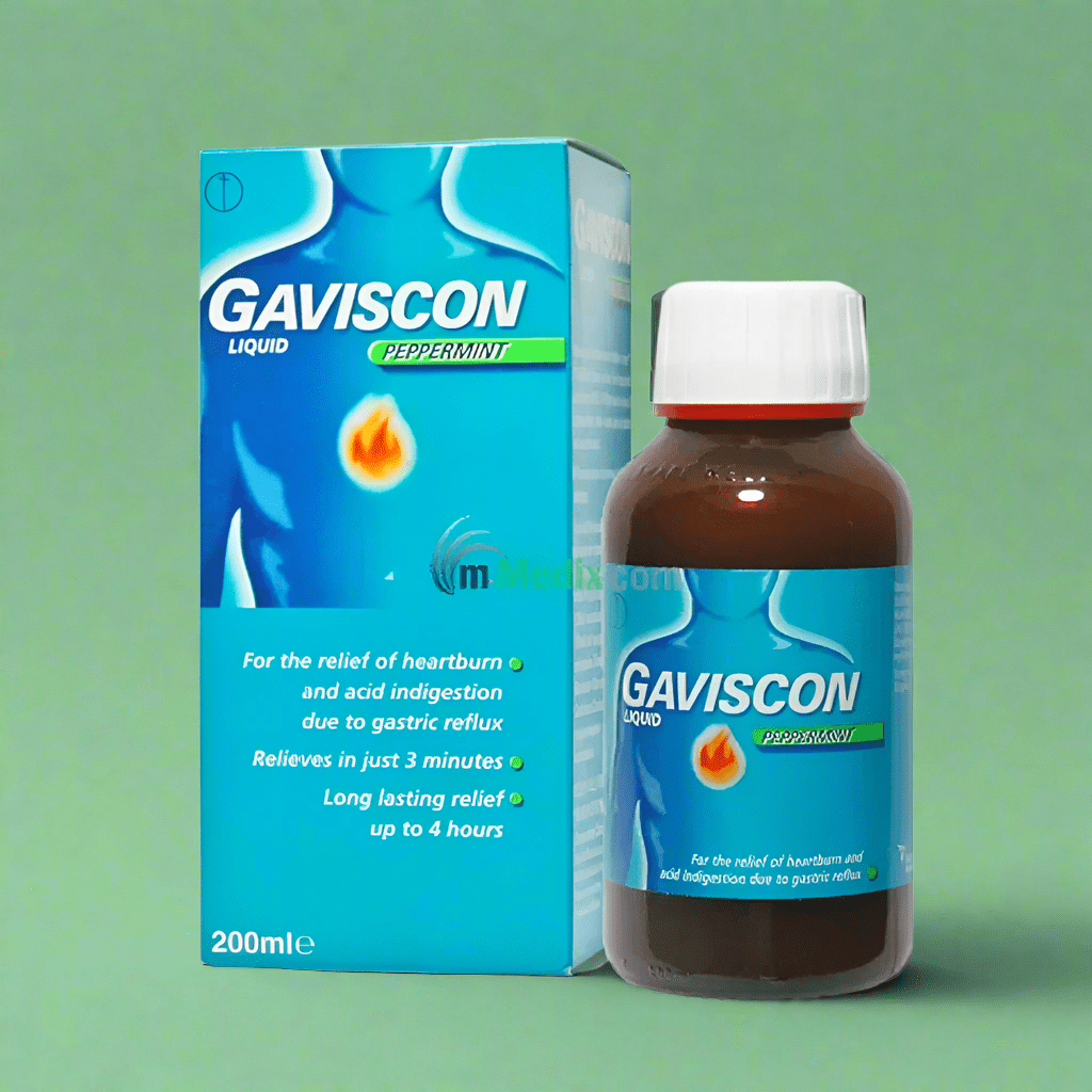 Look Alyfe Gaviscon Peppermint Liquid - 200ml